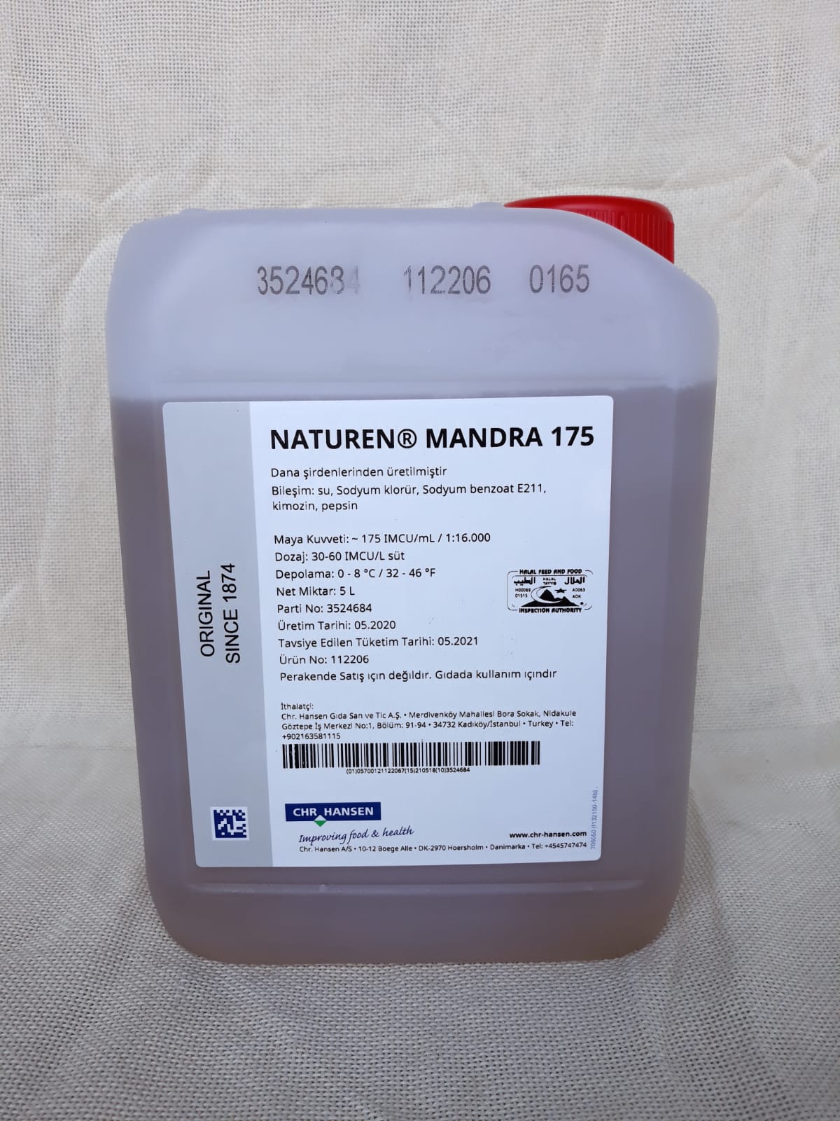 CHR HANSEN ŞİRDEN MAYA (MANDRA ÖZEL)