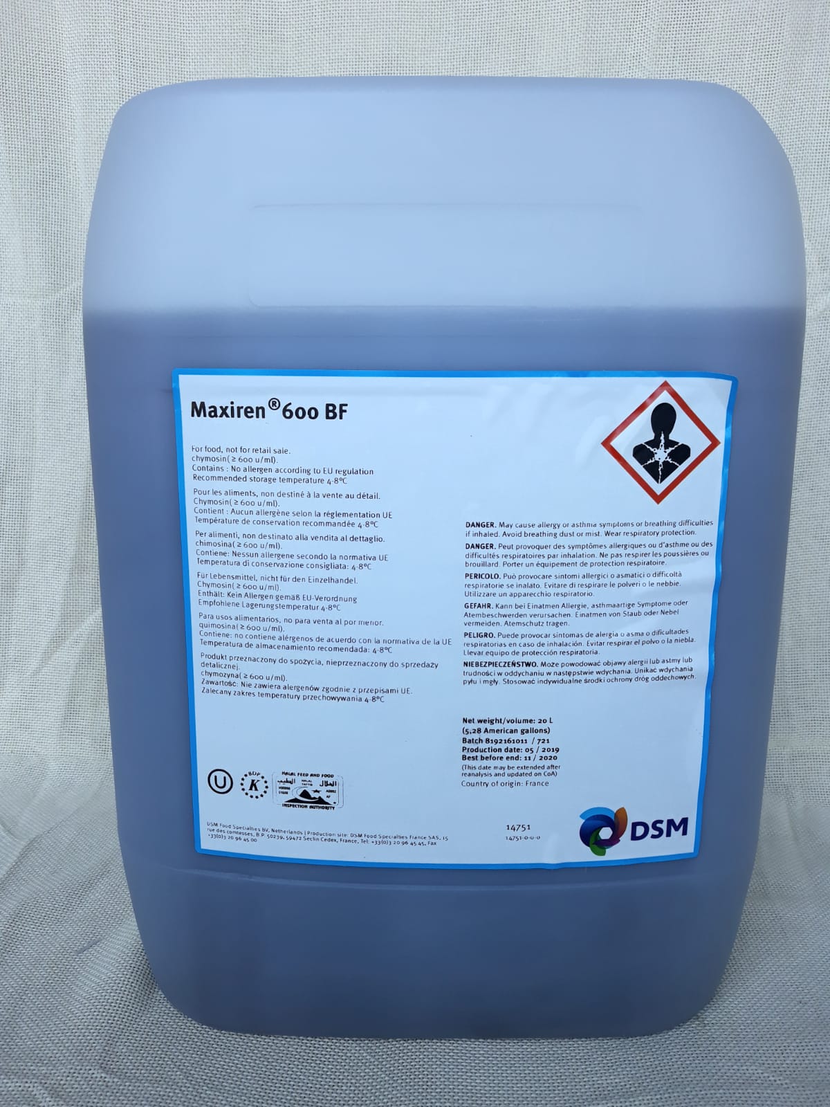 DSM FERMENTE MAYA (MAXİREN 600)